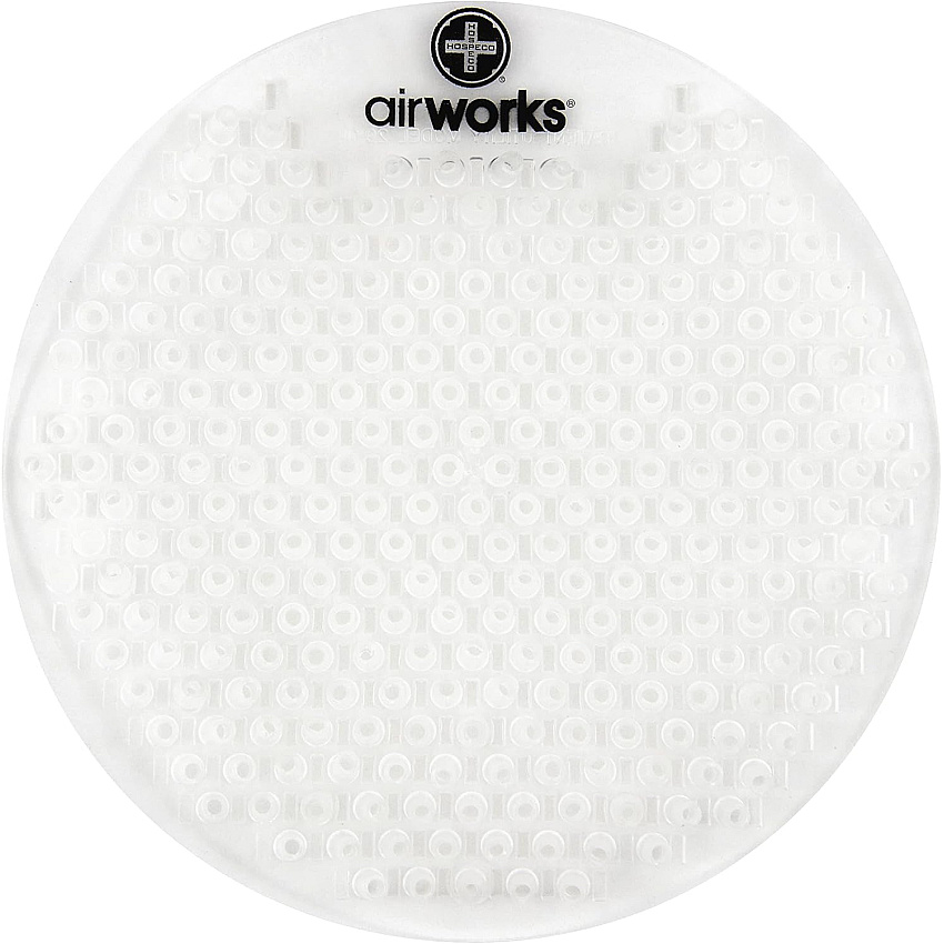 Airworks Splash Free Urinal Screen Lemon Citrus 10/box, Box Of 10 (AWSFUS233-BX)