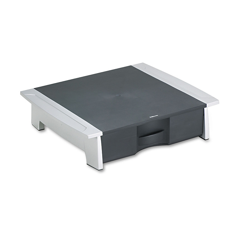 Fellowes Office Suites Printer/Machine Stand, 21.25 x 18.06 x 5.25, Black/Silver (FEL8032601)