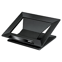 Fellowes Designer Suites Laptop Riser, 13.19" x 11.19" x 4", Black Pearl, Supports 25 lbs (FEL8038401)