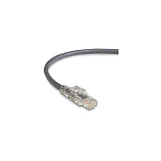 Black Box Cat5e 350-mhz Locking Snagless Stranded Ethernet Patch Cable - Unshielded (utp), Cm Pvc (rj45 M/m), Gray, 30-ft. (9.1-m) (C5EPC70GY30)