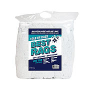 Wpksm Knit Wipers White New 10lb Bag, Case Of 4 Bags (N-WPKSM-10BG-CS)