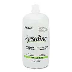 Honeywell Fendall Eyesaline Eyewash Saline Solution Bottle Refill, 32 oz Bottle (FND3200045500EA)