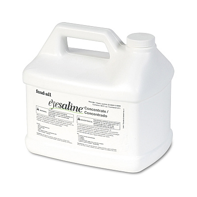 Honeywell Fendall Eyesaline Stream II Eyewash Station Refill, 180 oz Bottle, 4/Carton (FND320005130000)