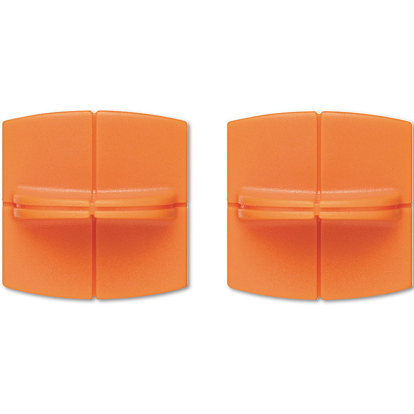 Fiskars Replacement Steel Blade Carriage for 12" Portable Trimmer, 2/Pack (1071224)
