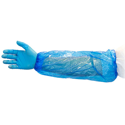 18 In. Polyethylene Sleeve Blue, Case Of 1000 (MPE-185-1000B)