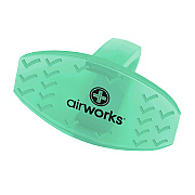 Airworks Bowl Clip Air Freshener – Cucumber Melon Deodorizer For Toilets And Urinals – Long-lasting Restroom Odor Control – Box Of 12 (AWBC237-BX)