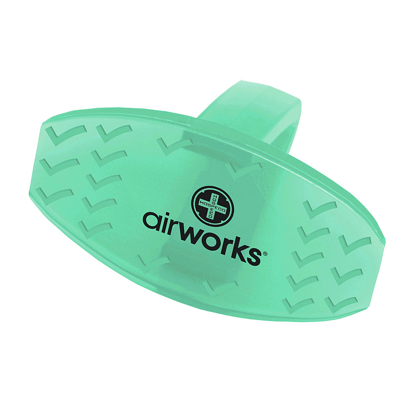 Airworks Bowl Clip Air Freshener – Cucumber Melon Deodorizer For Toilets And Urinals – Long-lasting Restroom Odor Control – Box Of 12 (AWBC237-BX)