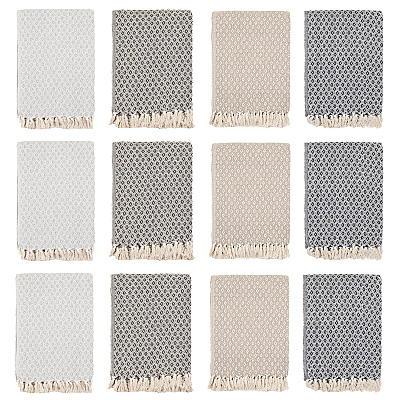 Common Ground Throw 50x70 Diamond Pattern, Case Of 12 (THROW-DIA-50X70-CS)