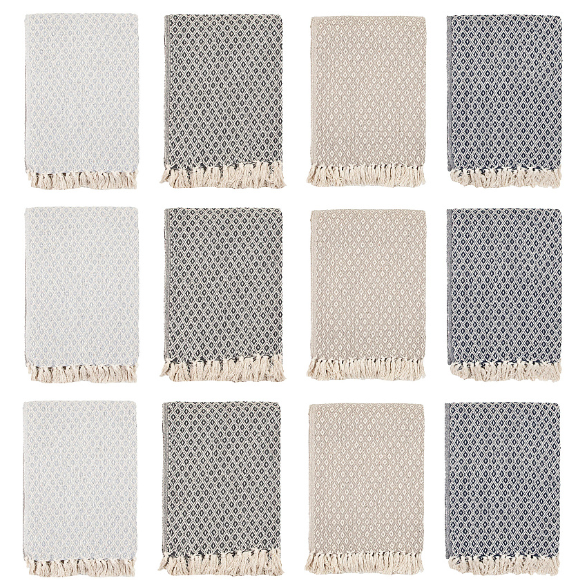 Common Ground Throw 50x70 Diamond Pattern, Case Of 12 (THROW-DIA-50X70-CS)