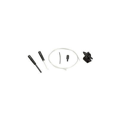 Black Box Pre-polished Fiber Optic Connector - Om2, Multimode, Lc, Black, 6-pack, Gsa, Taa, Non-returnable/non-cancelable (PPLC50MM6PAK)