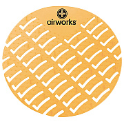 Airworks Deodorizing Urinal Screen Citrus Grove 10/box, Box Of 10 (AWUS231-BX)