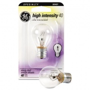 GE Incandescent S11 Appliance Light Bulb, 40 W, Clear (35156)