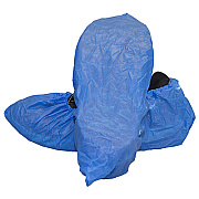 Shoe Cover Cpe Copolymer Blue 100 Ea Bag 3 Bag Cs 2xl, Case Of 300 (M2004B-CPE-2X)