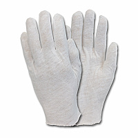 Safety Zone 100% Lisle Cotton Inspection Gloves, Women’s One Size, Lightweight, Soft, Breathable Fit For Precision Tasks And Cleanroom Use, Natural White, 12 Pairs Per Bag, 100 Bags Per Case (GIMW-WN-1SP)