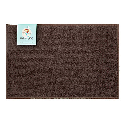 Sloppy Chef Accent Rug 20x30 Brown, Case Of 24 (JKT-20X30-BR-CS)