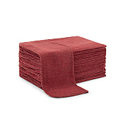 Messy Mechanic Shop Towels 50 Pack 12x14 Red, Case Of 300 (SHOP-50-RD)