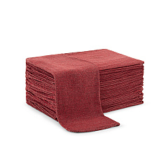 Messy Mechanic Shop Towels 50 Pack 12x14 Red, Case Of 300 (SHOP-50-RD)