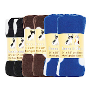 Pet Blankets Bones 24x28, Pack Of 6 (PNP-PB-24X28-BONE)
