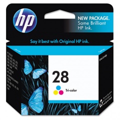 HP 28, (C8728AN) Tri-Color Original Ink Cartridge