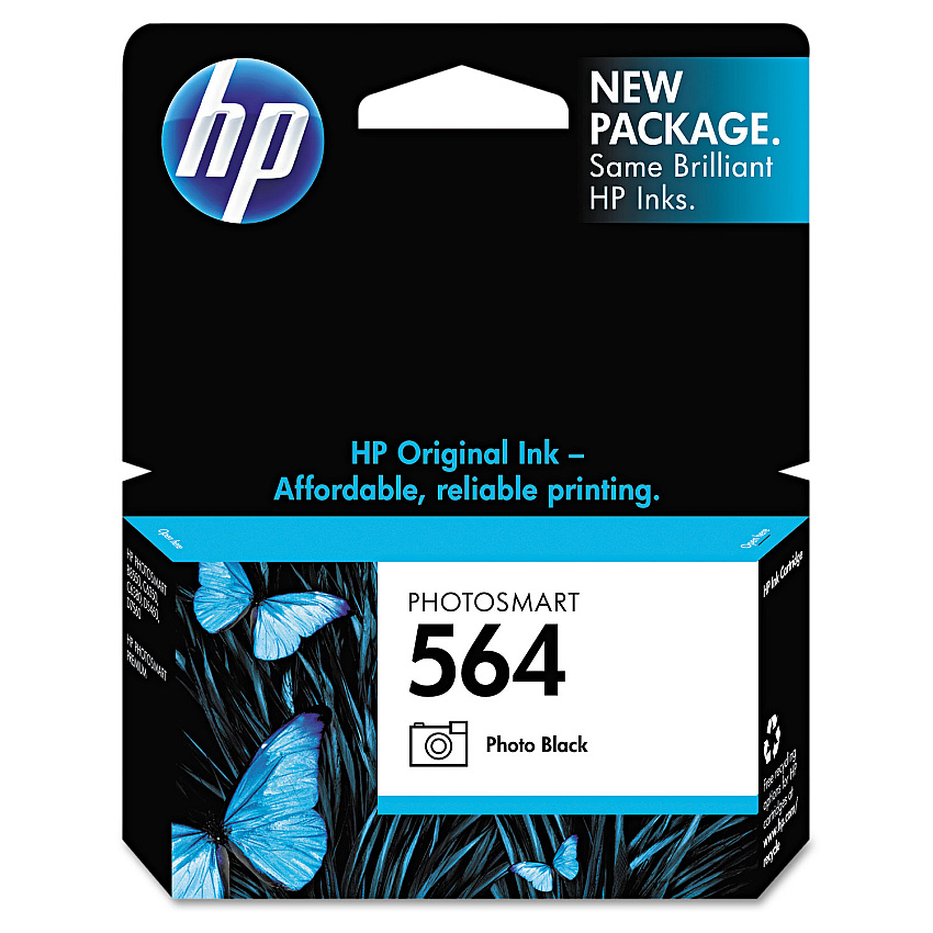 HP 564, (HEWCB317WN) Photo Black Original Ink Cartridge