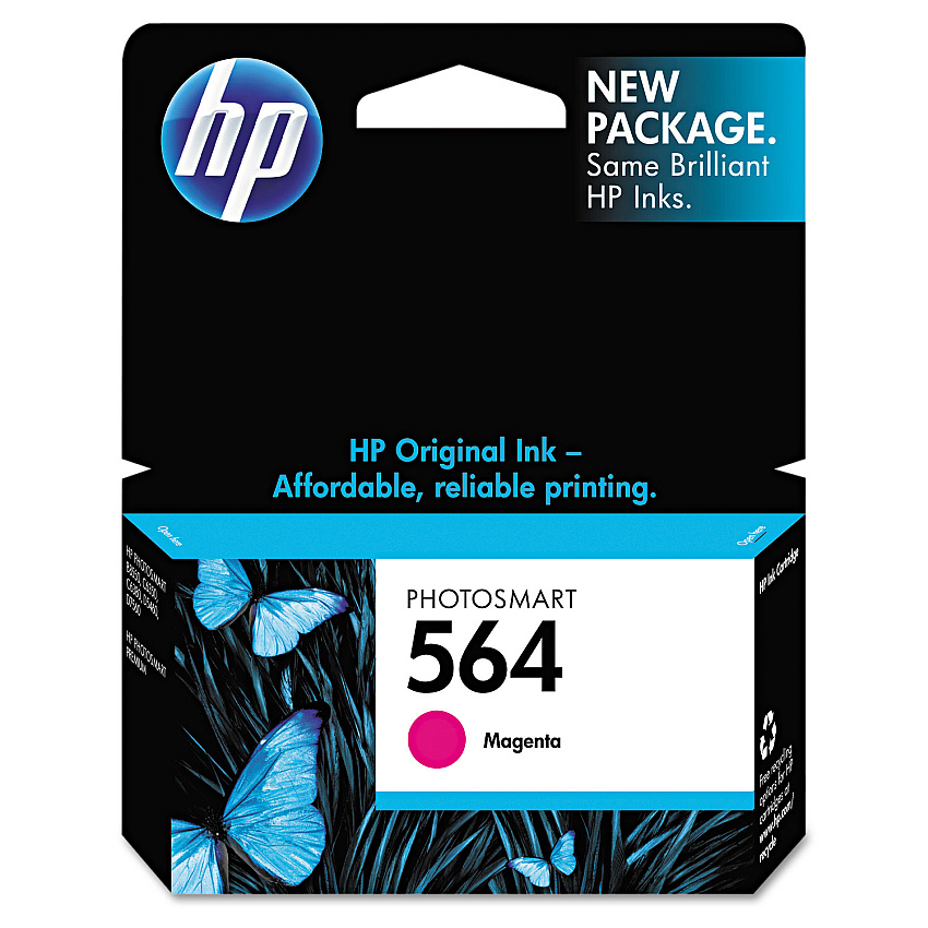 HP 564, (HEWCB319WN) Magenta Original Ink Cartridge