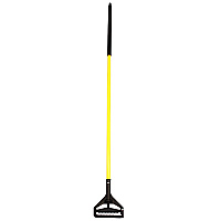 Handle Yellow Vinyl Coated Metal, Case Of 12 (LFQCYL)