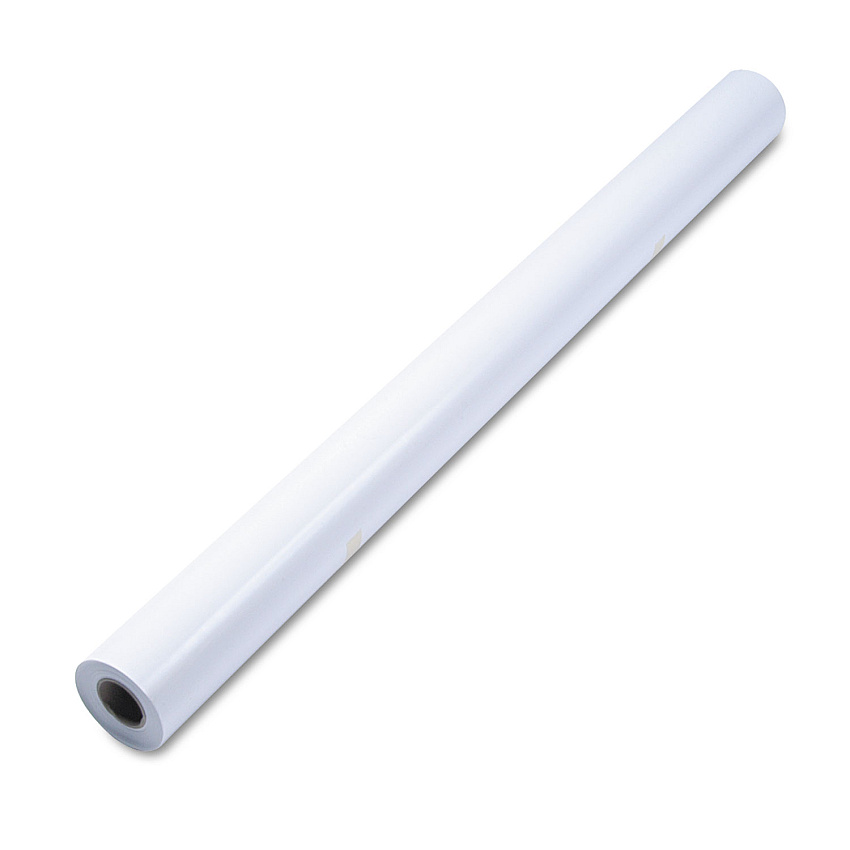 HP DesignJet Inkjet Large Format Paper, 7 mil, 50" x 100 ft, Semi-Gloss White (HEWQ6582A)
