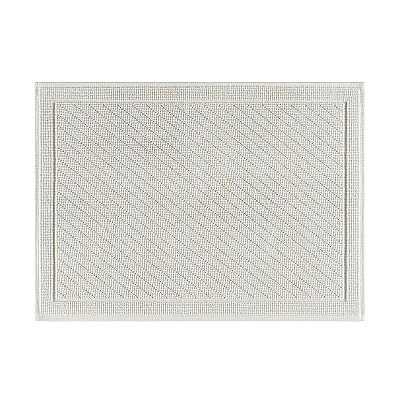 Cotton Bath Mat 17x24 Light Gray, Case Of 4 (HH-BM-1724-GY)
