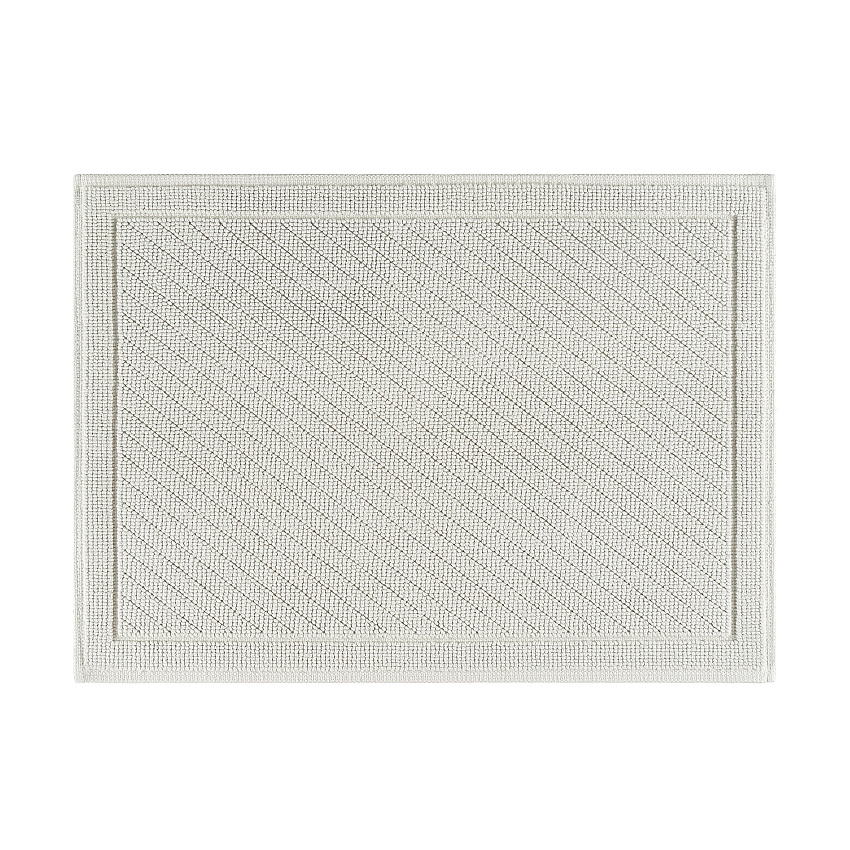 Cotton Bath Mat 17x24 Light Gray, Case Of 4 (HH-BM-1724-GY)