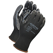 Proworks Nitrile Foam Coated Gloves 13g Black Med, 12 Pairs (GCN13KM)
