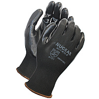 Proworks Nitrile Foam Coated Gloves 13g Black Med, 12 Pairs (GCN13KM)