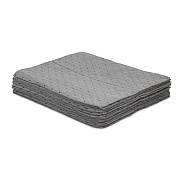 Taskbrand Universal Sorbent Pad, Gray, 15" X 18", Extra Heavy Duty, Melt Blown, 100/bx, Box Of 100 (AS-SHPB-P-BX)