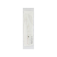 Medium Pp Fork Knife Napkin 12x13 Salt Pepper White (250 Per Case), Case Of 250 (CKPPMW102)