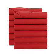 Cozy Soft Polar Fleece Throw 50x60 Red (12pk), Case Of 12 (FLC-PLR-5060-RD-CS)