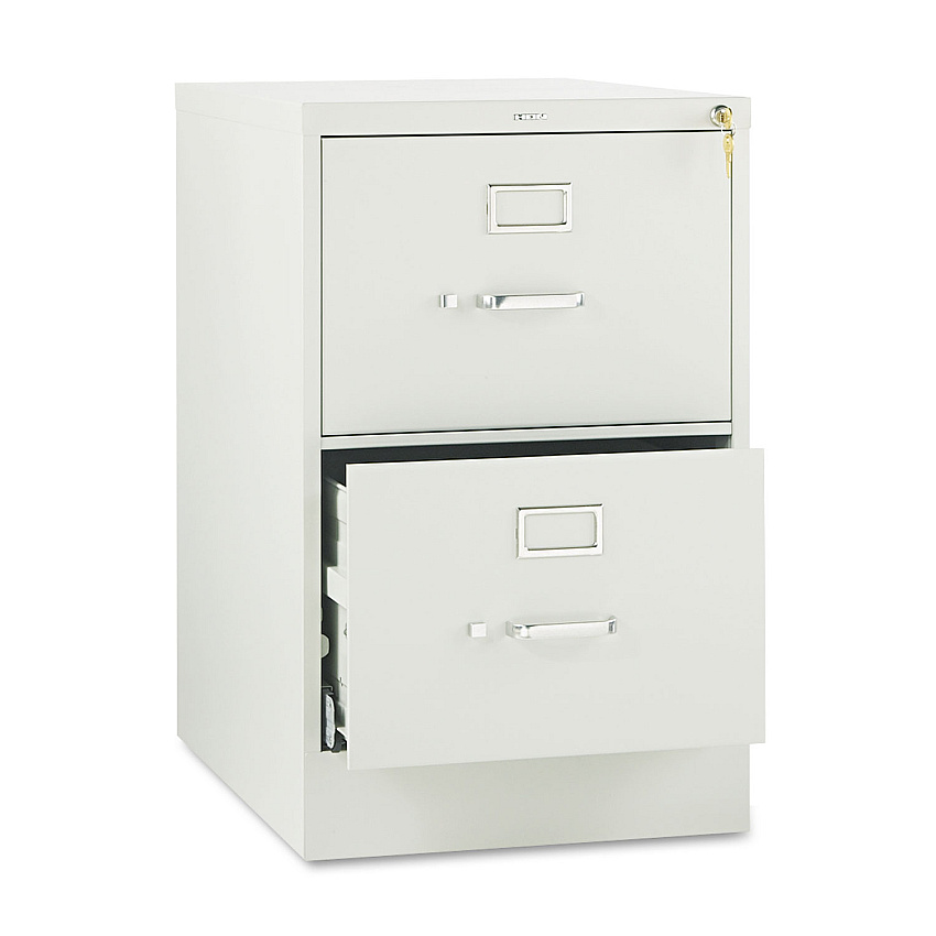 HON 510 Series Vertical File, 2 Legal-Size File Drawers, Light Gray, 18.25" x 25" x 29" (HON512CPQ)