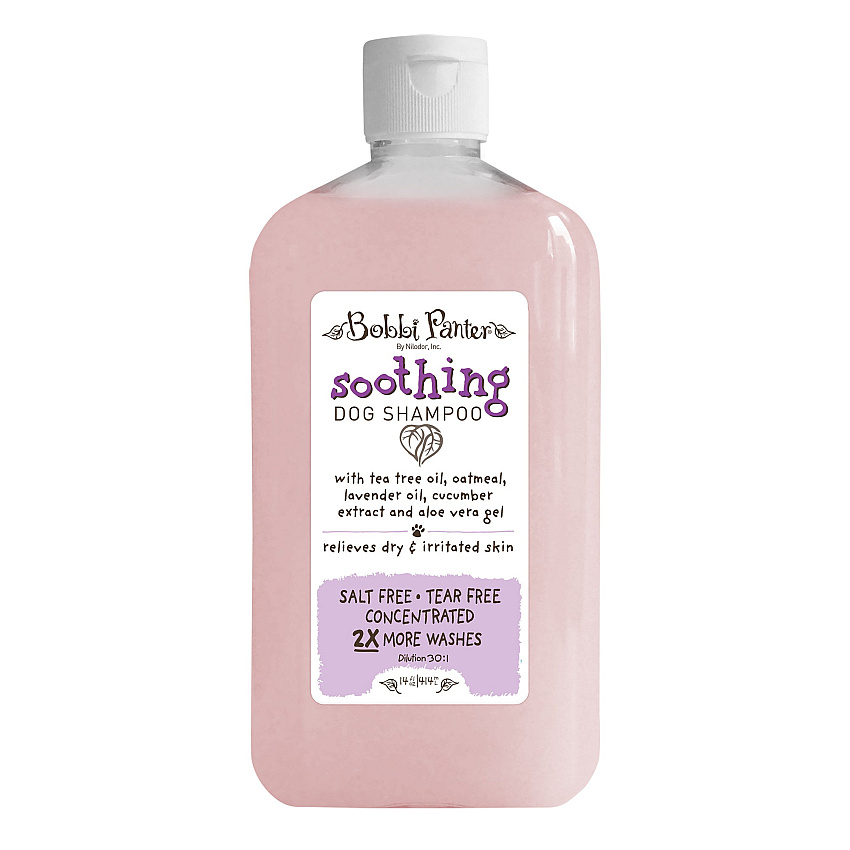 Bobbi Panter Botanicals Soothing Dog Shampoo, Lavender/cucumber (14 Oz), Case Of 12 (BP00026-CS)