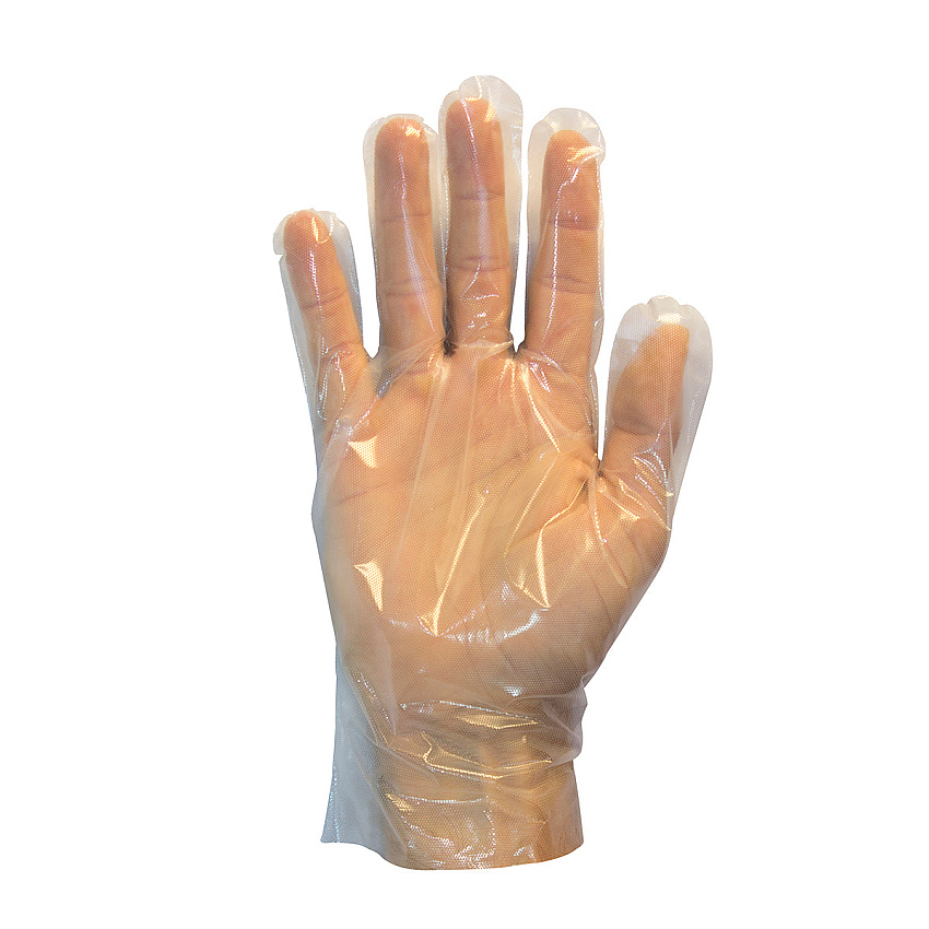 Safety Zone Polyethylene Gloves Clear Med - Case Of 1000 (GDCP-MD)