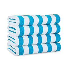 Cali-cabana Beach Towels 30x60 Blue, Pack Of 4 (P-CALICABANA-BLUE)