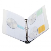 Verbatim CD-DVD Paper Sleeves with Clear Window - 50pk Box