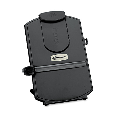 Innovera Desktop Copyholder, 25 Sheet Capacity, Black (IVR59001)