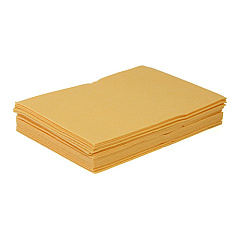 Saniworks Scrub Towels, Poly/rayon, Orange, 6.75"x10", Flat, 200/cs, Case Of 200 (N-FDNFBO)