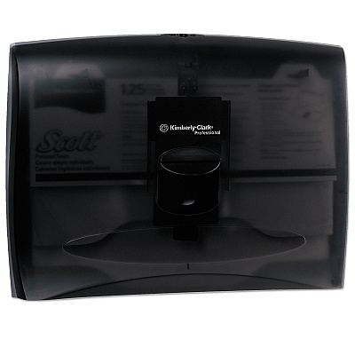 Scott Personal Seat Cover Dispenser, 17.5 x 2.25 x 13.25, Black (KCC09506)