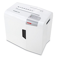 HSM of America Shredstar S10 Strip-Cut Shredder, 10 Manual Sheet Capacity (HSM1042W)