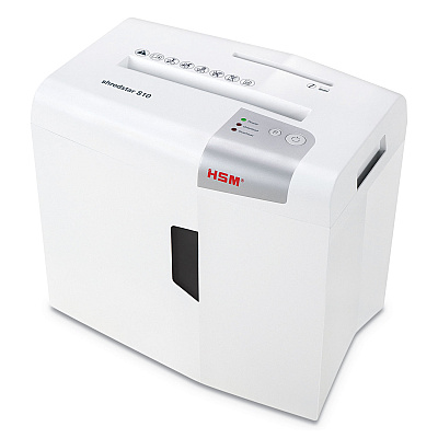 HSM of America Shredstar S10 Strip-Cut Shredder, 10 Manual Sheet Capacity (HSM1042W)