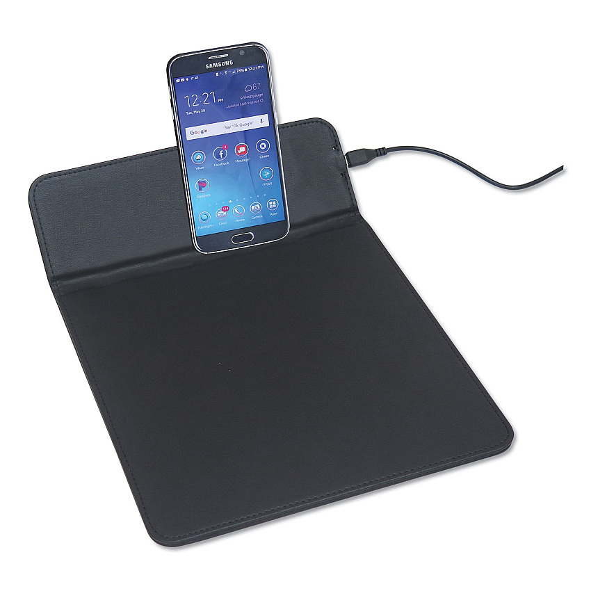 Artistic Wireless Charging Pads, Qi Wireless Charging, 5 W, 11", Black (AOPART59026M)