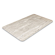 Crown Cushion-Step Marbleized Rubber Mat, 36 x 72, Gray (CWNCU3672GY)
