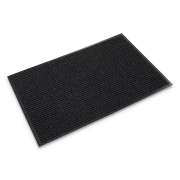 Crown Needle-Rib Wiper/Scraper Mat, Polypropylene, 36 x 48, Charcoal (NR0034CH)