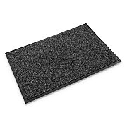 Crown Cross-Over Indoor/Outdoor Wiper/Scraper Mat, Olefin/Poly, 36 x 60, Gray (CWNCS0035GY)