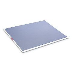 Crown Walk-N-Clean Dirt Grabber Mat with Starter Pad, 31.5 x 25.5, Gray (CWNWC3125SG)