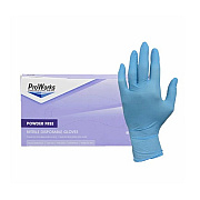 Proworks Nitrile Powder Free 3 Mil Industrial Grade Gloves Blue Xs - Case Of 1000 (GL-N103FXS)